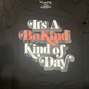 Juniors extra small, 60%cotton,40%polyester.